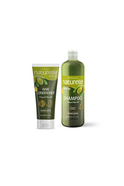 Farmasi مجموعة شامبو وبلسم زيت الزيتون من ناتشريل