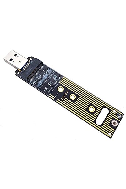 Alfais 4767 M.2 Nvme Ssd To Usb 3.0 Pci-e Express M-key Çevirici Dönüştürücü ...