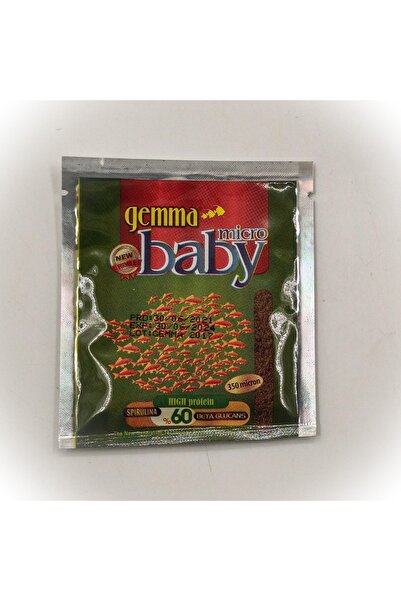Gemma Micro Yavru Balık Yemi 10 Gr