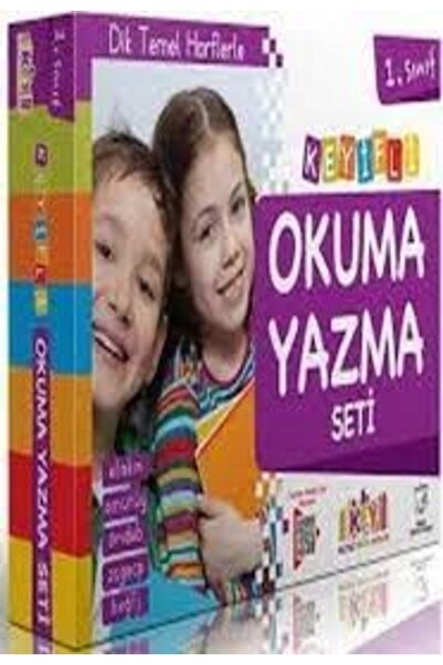 Kaliteli Eğitim Yayınları 1. Sınıf Keyifli Okuma Yazma Seti Key Yayınları (MA...
