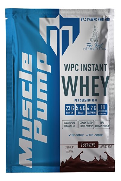 MUSCLE PUMP Wpc Instant Whey Çikolata 30 Gr
