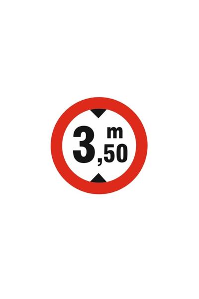 ERGÜNDOĞDU 3.50m Den Fazla Taşıt Giremez Trafik Levhası-k-44a