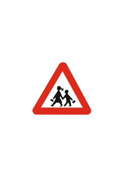 ERGÜNDOĞDU Okul Geçiti Trafik Levhası - K - 34