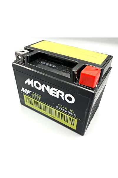 monero 12v 4ah Motosiklet Aküsü 113*70*85 Sfc Bws Uyumlu