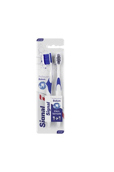 Signal Professional Care Effective Cleaning 1+1 Toothbrush (soft)