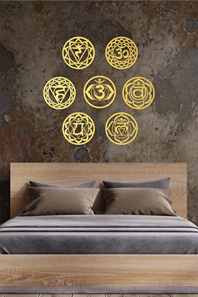 UNT Σετ ζωγραφικής Yoga 7 Chakras (7 Τσάκρα), Διακόσμηση τοίχου