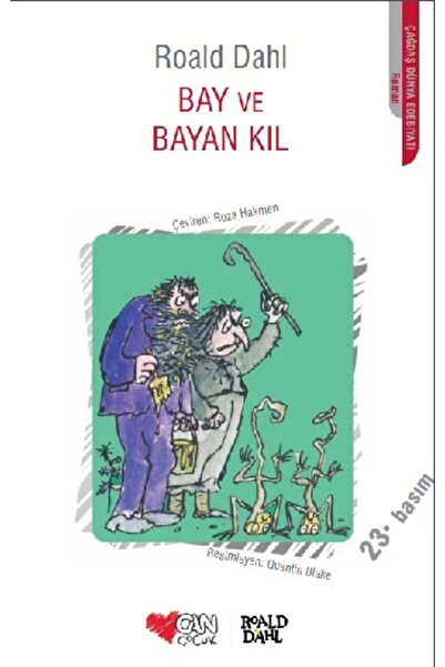 Can Çocuk Yayınları Bay Ve Bayan Kıl - Roald Da