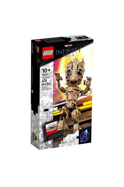 LEGO 76217 مارفل أنا جروت 476 قطعة +10 سنوات