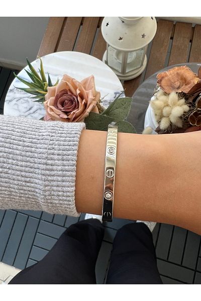 Jack Ferrero Women's APC Coated Zircon Stone Invoice Bracelet