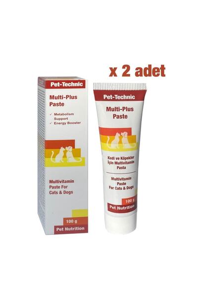Pet Technic 2li Multi Plus Pasta Multivitamin Desteği