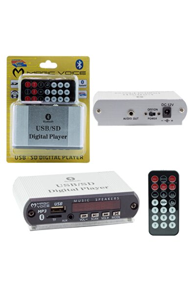 MagicVoice Oto Teyp Usb/sd Girişli Bluetoothlu Çevirici Kasalı Model