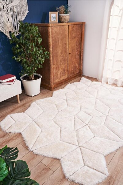 Apex Florida Jüt Tabanlı Dokuma Salon Halısı, 5212 Krem-vizon Dekoratif Makin...