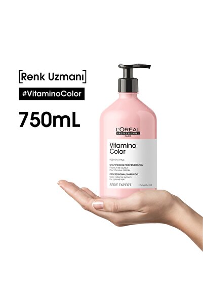 L'oreal Professionnel Serie Expert Vitamino Color Renk Koruyucu Şampuan 750 ml X2