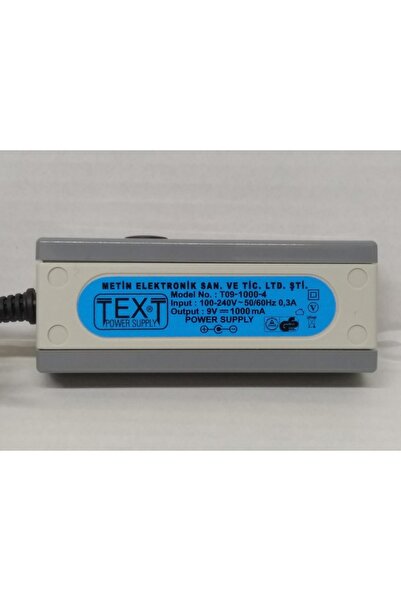 TEXT Pedal Adaptörleri (DÖRT PEDAL)
9v 1000ma, Dört Pedal Çalıştırmak Için