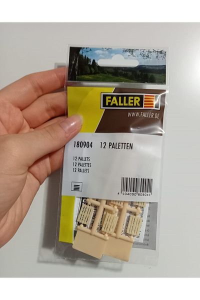 Faller 1:87 Ho Scale Model 12 Pieces Pallet -180904