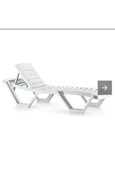 Genel Markalar Holiday Capissi Ayarlanabilir Kademeli Arkalık Tekerlekli Şezl...