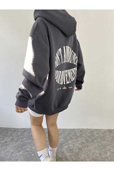 NİCE Wrstbhvr Принт Unisex Oversize Hoodie - Антирасистська кофта