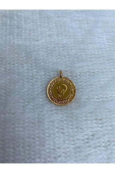 Derya Bijuteri Altın Kaplama Kararmaz Çeyrek & Kolye Ucu