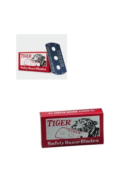 Tiger Kumaş Gramaj Aleti Kesim Bıçağı 10 Adet Jilet