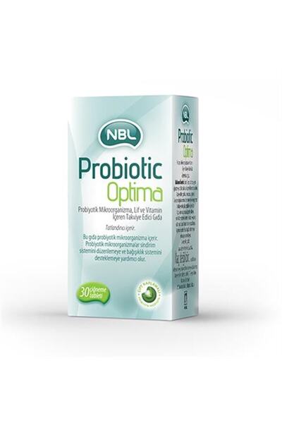 NBL Probiotic Optima Takviye Edici Gıda 30 Tablet Kasım 2026
