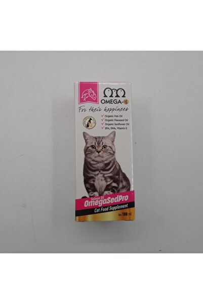 PharmaSed Kediler Için Omega Sedpro Somon Balık Yağı 100 Ml