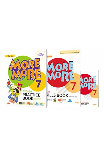 Kurmay Elt Yayınları 7 Sınıf More And More Practice Book Seti