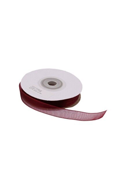 DEPPOSITE Органза стрічка 10 мм - 22 метри бордо
