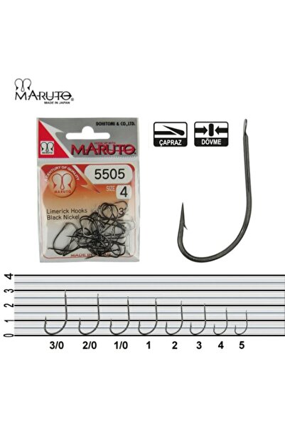 MARUTO Olta Iğneleri Limerick Hooks 5505 Bn