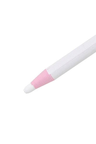 ekoset Diamond China Marker Stringed Pen Marking Pen White 12 Pieces