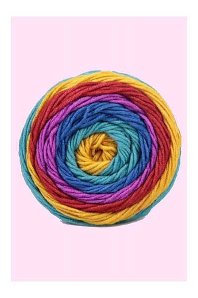 Ören Bayan Trend Cake Batik Marbled Hand Knitting Thread 621