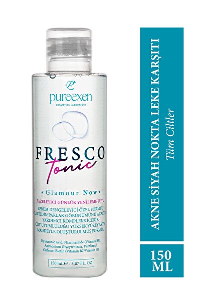 Pureexen Cosmetıcs Laboratory Fresco Tonic – Akne Siyah Nokta Leke Karşıtı Ko...