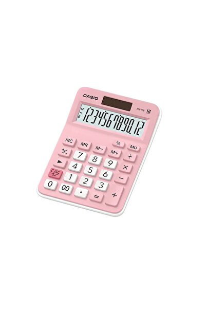 Casio Pembe 12 Hane Masa Üstü Hesap Makinesi Mx-12b-pk