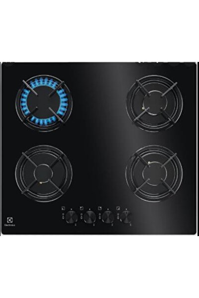 Electrolux Egt6242nvk Siyah Cam Ankastre Ocak
