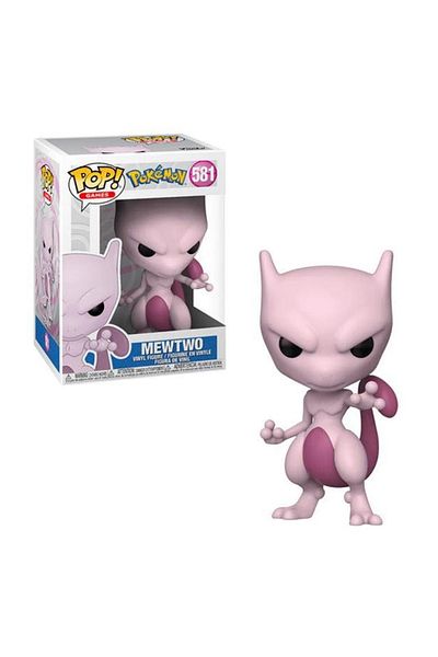 Funko مجسم بوكيمون Mewtwo Pop - حامل ألعاب مع حزام كتف (EMEA)