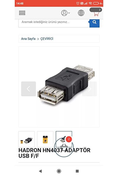 Genel Markalar Hn4037 Adaptör Usb F/f