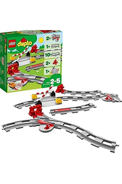 LEGO DUPLO Town Train Tracks 10882