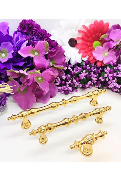 KulpSepetim Şehzade 160 Mm Altın Kulp Mobilya Dolap Çekmece Kulbu