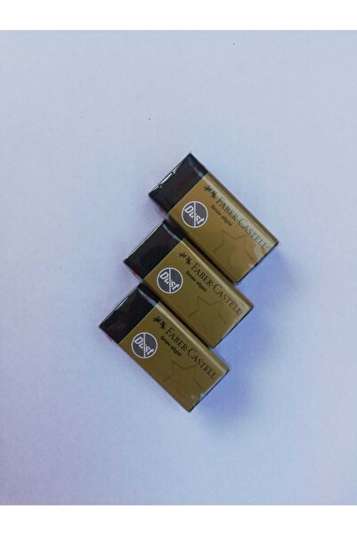 Faber Castell Yeni Gold Edition Sınav Silgisi Orta Boy 3 Adet