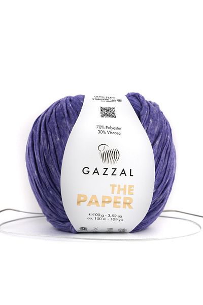 Gazzal The Paper Soft Paper String Πλεκτό με το χέρι, 100 Gr, 100 Mt Taka Yarn (3952)