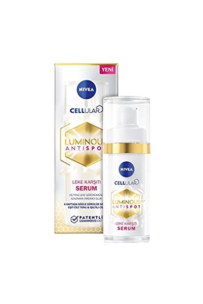 NIVEA Luminous630 Leke Karşıtı Serum 30 ml Güneş Hamilelik Ve Ergenlik Lekele...