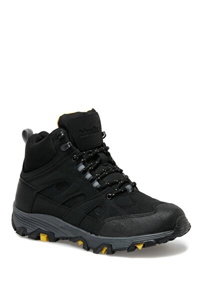 Kinetix حذاء Orwel أسود أصفر مفصل للرجال للكاحل في الهواء الطلق