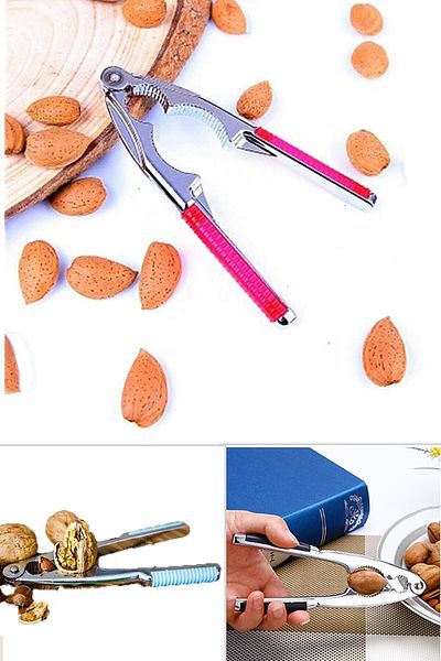 garaccu Star Pliers Type 2 Stage Hazelnut and Walnut Cracker Is Stainless Metal