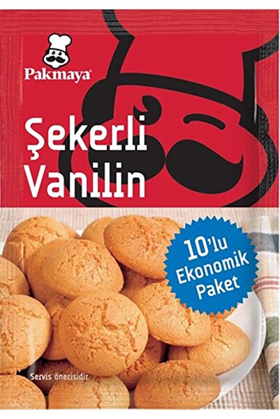 Pakmaya Şekerli Vanilin 10-lu