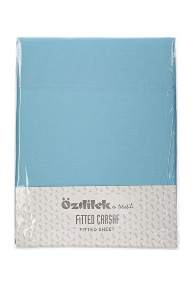 Özdilek Κολοριστικό Μπατάλ Μπόι Ελαστικό Εφαρμοστό Σεντόνι Μπλε 180x200 30