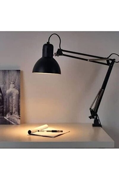 Genel Markalar Horoz Akrobat Masa Lambası 360'' Çalışma Masası Lambası Siyah ...