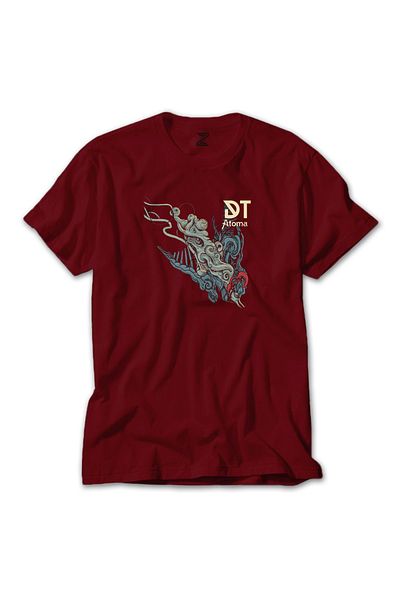 Z zepplin Κόκκινο T-shirt Dark Tranquility Atoma