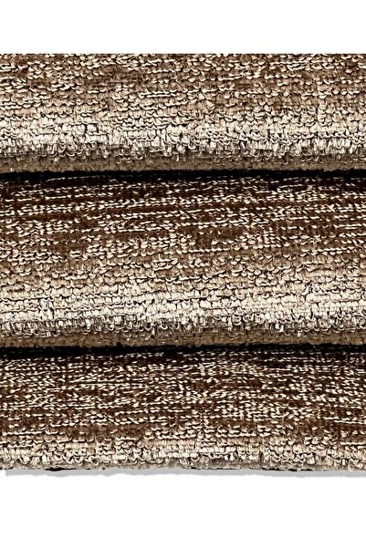 Fabric Hill's Garden&duck Modern Örme Jakarlı Parlak Yönsüz Kadife Polar Astarlı Döşemelik Kumaş