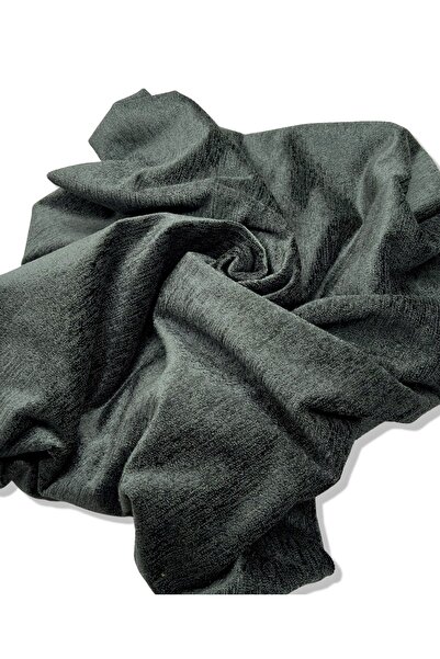 Fabric Hill's Garden&duck Modern Örme Jakarlı Parlak Yönsüz Kadife Polar Astarlı Döşemelik Kumaş(1mt)