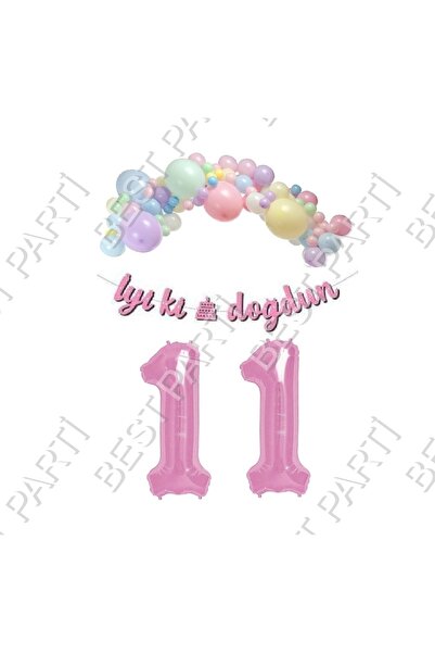 BEST PARTİ DOĞUM GÜNÜ PARTİ SÜSLERİ Iyiki Doğdun Yazılı Kaligrafi Banner Maka...