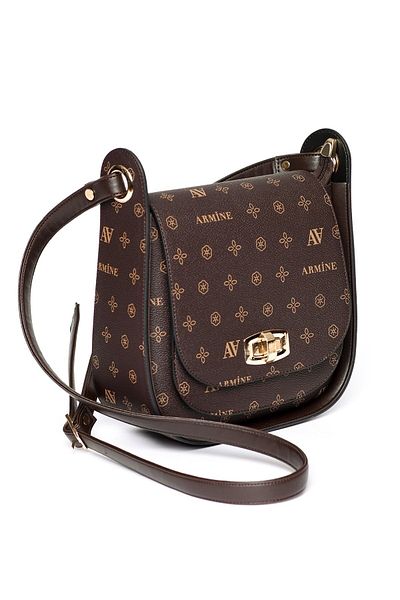 Armine 139 Printed Shoulder Strap Women's Bag